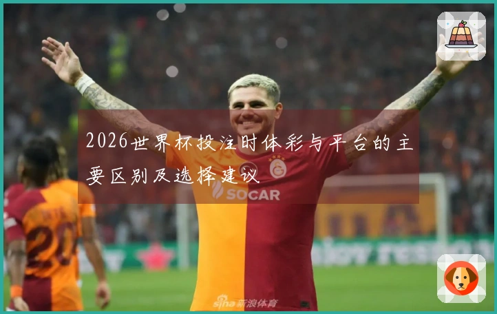 2026世界杯投注时体彩与平台的主要区别及选择建议